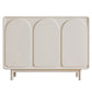 Modern Sideboard Buffet Cabinets Beige Buffet Sideboard for Living Room 47"L x 16"W x 35"H Clearhalo 'buffet_sideboard' 'Buffets & Sideboards' 'furn' 'furn_buffet_sideboard' 'Furniture' 'Kitchen & Dining Furniture' 6362705