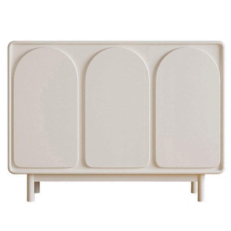 Modern Sideboard Buffet Cabinets Beige Buffet Sideboard for Living Room 47"L x 16"W x 35"H Clearhalo 'buffet_sideboard' 'Buffets & Sideboards' 'furn' 'furn_buffet_sideboard' 'Furniture' 'Kitchen & Dining Furniture' 6362705