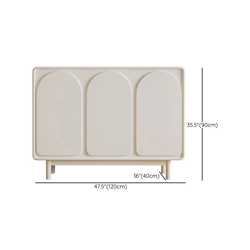 Modern Sideboard Buffet Cabinets Beige Buffet Sideboard for Living Room Clearhalo 'buffet_sideboard' 'Buffets & Sideboards' 'furn' 'furn_buffet_sideboard' 'Furniture' 'Kitchen & Dining Furniture' 6362711