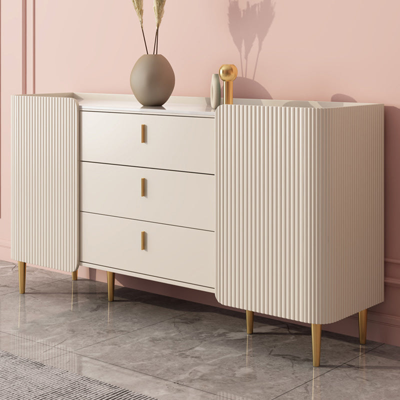 Glam Buffet Sideboard Armabies White 3 cassetti a buffet per soggiorno