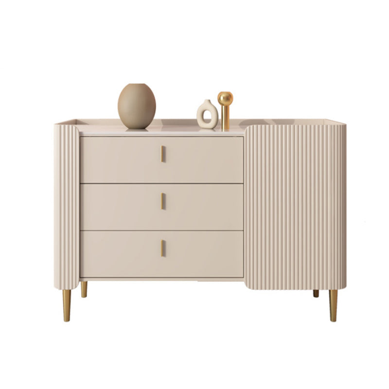 Glam Buffet Sideboard Armabies White 3 cassetti a buffet per soggiorno
