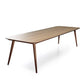 Medieval Modern Ash Wood Table Rectangle Table with 4 Legs for Home Clearhalo 'Dining Tables & Seating' 'Dining Tables' 'dining_table' 'furn' 'furn_dining_table' 'Furniture' 'Kitchen & Dining Furniture' 6362983