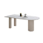 Irregular Shape Indoor Table for Restaurant Modern Table with 3 Legs White Without Chairs Clearhalo 'Dining Tables & Seating' 'Dining Tables' 'dining_table' 'furn' 'furn_dining_table' 'Furniture' 'Kitchen & Dining Furniture' 6362991