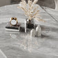Modern Style Dining Round Table Sintered Stone Table with Metal Legs for Home Clearhalo 'Dining Tables & Seating' 'Dining Tables' 'dining_table' 'furn' 'furn_dining_table' 'Furniture' 'Kitchen & Dining Furniture' 6363015