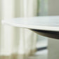 Glam Dining Round Table Sintered Stone Table with Metal Legs for Home Clearhalo 'Dining Tables & Seating' 'Dining Tables' 'dining_table' 'furn' 'furn_dining_table' 'Furniture' 'Kitchen & Dining Furniture' 6363104