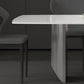 Industrial Sintered Stone Top Table Rectangle Table with Double Pedestal Clearhalo 'Dining Tables & Seating' 'Dining Tables' 'dining_table' 'furn' 'furn_dining_table' 'Furniture' 'Kitchen & Dining Furniture' 6363160