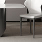 Industrial Sintered Stone Top Table Rectangle Table with Double Pedestal Clearhalo 'Dining Tables & Seating' 'Dining Tables' 'dining_table' 'furn' 'furn_dining_table' 'Furniture' 'Kitchen & Dining Furniture' 6363161