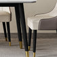 Sintered Stone Dining Table for Restaurant Industrial Rectangle White Table with 4 Legs Clearhalo 'Dining Tables & Seating' 'Dining Tables' 'dining_table' 'furn' 'furn_dining_table' 'Furniture' 'Kitchen & Dining Furniture' 6363189