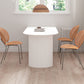 Modern Style Dining Table Double Pedestal Table for Dining Room