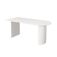Modern Style Dining Table Double Pedestal Table for Dining Room
