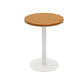 Contemporary Solid Wood Dining Table Pedestal Dining Table for Home Use