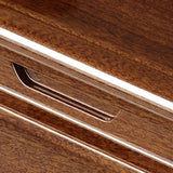 Brown 29.13" Wide Accent Chest Mid-Century Modern Wood Accent Chest Clearhalo 'Cabinets & Chests' 'cabinets_chests' 'furn' 'furn_cabinets_chests' 'Furniture' 'Living Room Furniture' 6363486