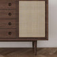 Modern Accent Cabinet Solid Wood With Doors 4 - Drawer Rectangle Cabinet Clearhalo 'Cabinets & Chests' 'cabinets_chests' 'furn' 'furn_cabinets_chests' 'Furniture' 'Living Room Furniture' 6363502