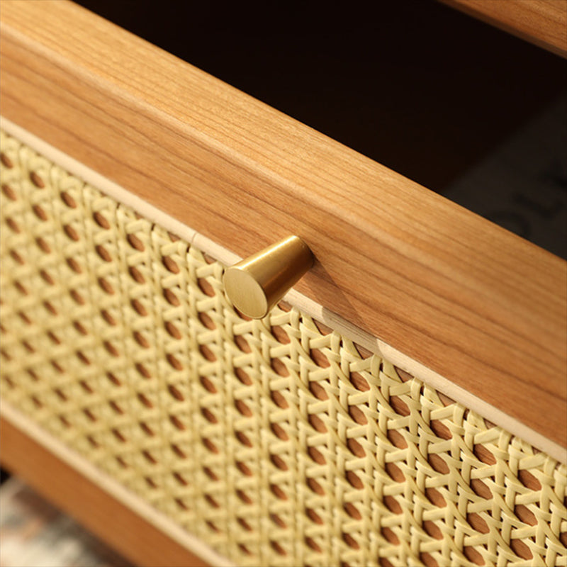 Contemporary Chest Straight Legs with Drawer Knobs Rectangle Accent Chest Clearhalo 'Cabinets & Chests' 'cabinets_chests' 'furn' 'furn_cabinets_chests' 'Furniture' 'Living Room Furniture' 6363580