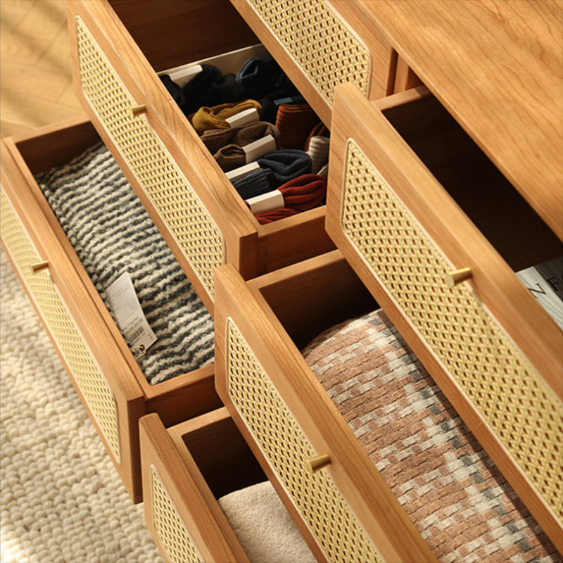 Contemporary Chest Straight Legs with Drawer Knobs Rectangle Accent Chest Clearhalo 'Cabinets & Chests' 'cabinets_chests' 'furn' 'furn_cabinets_chests' 'Furniture' 'Living Room Furniture' 6363582