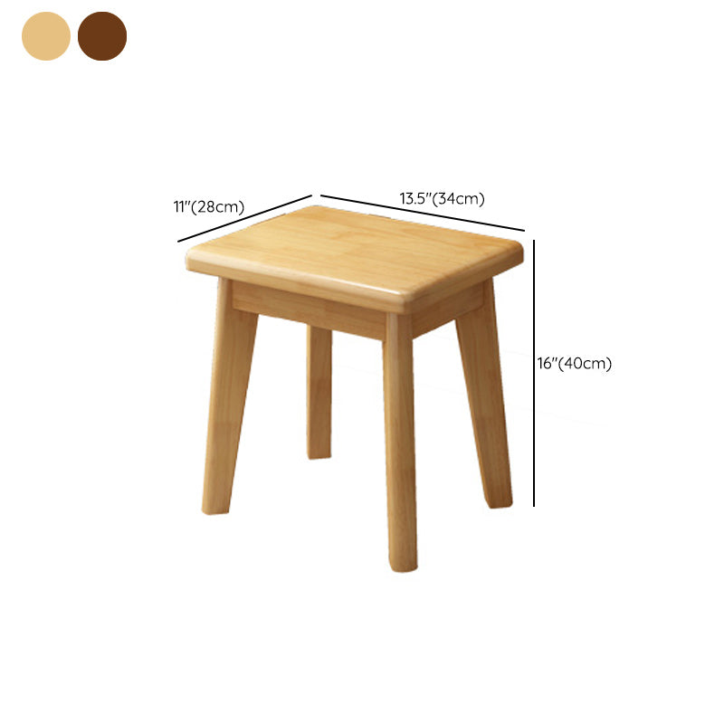 Vanité de maquillage de table en bois massif de 29,52 "Hauteur avec miroir et tiroirs