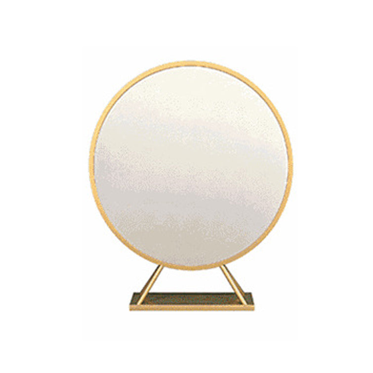 Tavolo da toeletta da top-up in marmo da 1 traino glam