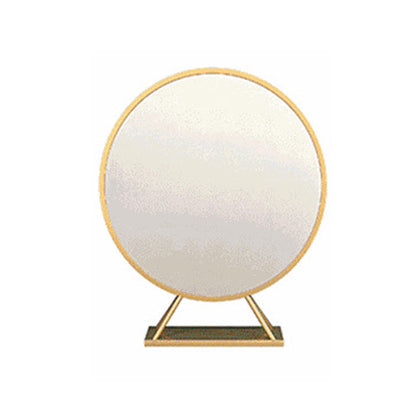 Tavolo da toeletta da top-up in marmo da 1 traino glam