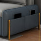 Pillow Included Convertible Sofa Armless Foldable Futon Sofa Bed with Storage