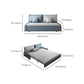 Pillow Included Convertible Sofa Armless Foldable Futon Sofa Bed with Storage