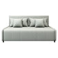 Pillow Included Convertible Sofa Armless Foldable Futon Sofa Bed Clearhalo 'furn' 'furn_futons' 'Furniture' 'Futons & Daybeds' 'Futons' 'Living Room Furniture' 6363940