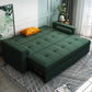 Pillow Included Convertible Sofa Foldable Upholstered Futon Sofa Bed