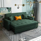 Pillow Included Convertible Sofa Foldable Upholstered Futon Sofa Bed