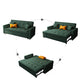Pillow Included Convertible Sofa Foldable Upholstered Futon Sofa Bed