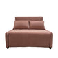 Pillow Included Convertible Sofa Foldable Futon Sofa Bed with Storage