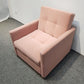 Recessed Arms Futon Sofa Bed Pillow Included Cushion Back Sleeper Sofa