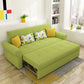 Cushion Back Futon Sofa bedkussen omvatte wijd uitlopende armen slaper bank