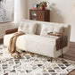 Modern Cushion Back Futon Sofa Bed Pillow Included Sleeper Sofa
