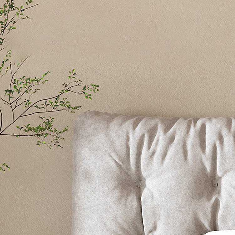 Lit de mousse de cadre moderne avec tête de lit rembourrée