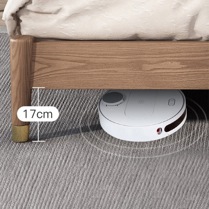 Color sólido de color rectangular Panel de cama Ceniza Cena estándar con cabecera