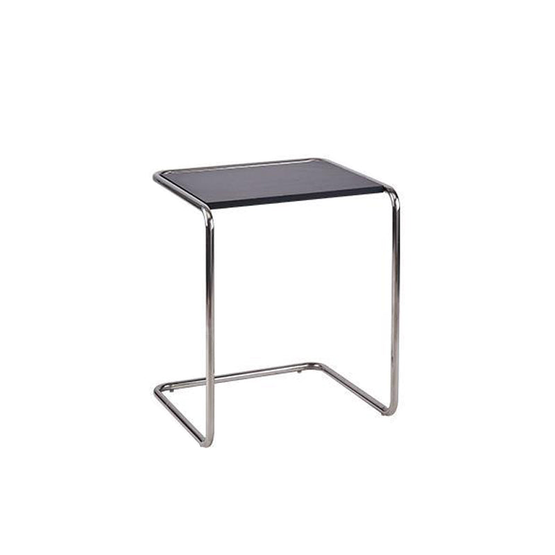 モダニズムのコーナーテーブル木製長方形の上部Cベースサイドテーブル