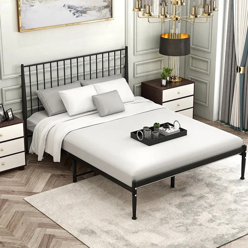 カスタムゴールドレッグ付きの工業用スラットベッド長方形の標準ベッド