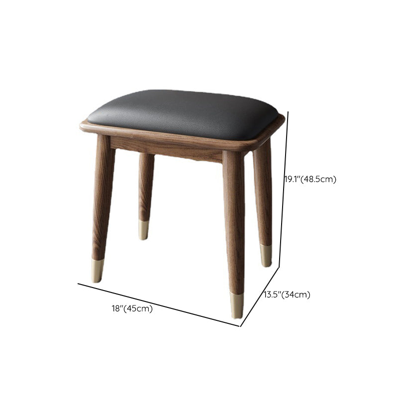 3-Drawer Vanity Makeup Table Set Traditional Mirrored Ash Vanity Clearhalo 'Bedroom Furniture' 'furn' 'furn_makeup_vanities' 'Furniture' 'Makeup Vanities' 'makeup_vanities' 6364520