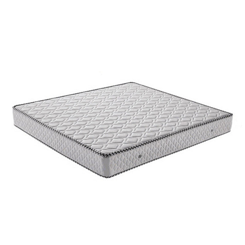 Cama de panel moderno rectangular cama de madera sólida con cabecero