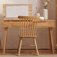 Scandinavian Rubberwood Vanity Flip Single Mirror Jewelry Vanity Desk Clearhalo 'Bedroom Furniture' 'furn' 'furn_makeup_vanities' 'Furniture' 'Makeup Vanities' 'makeup_vanities' 6364609