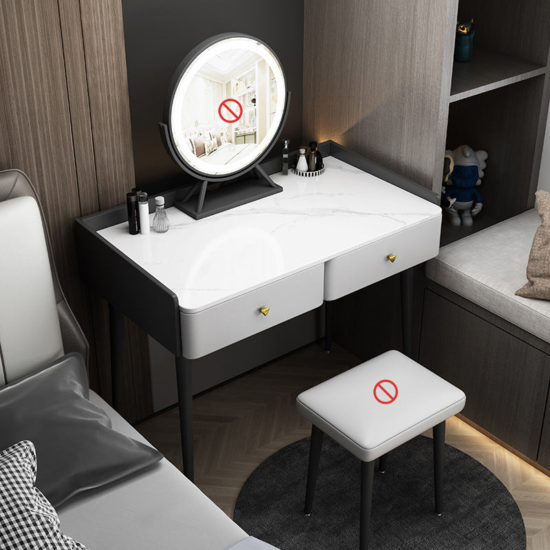 17.72 "brede kleedtafel eigentijdse stenen topkapida met lade