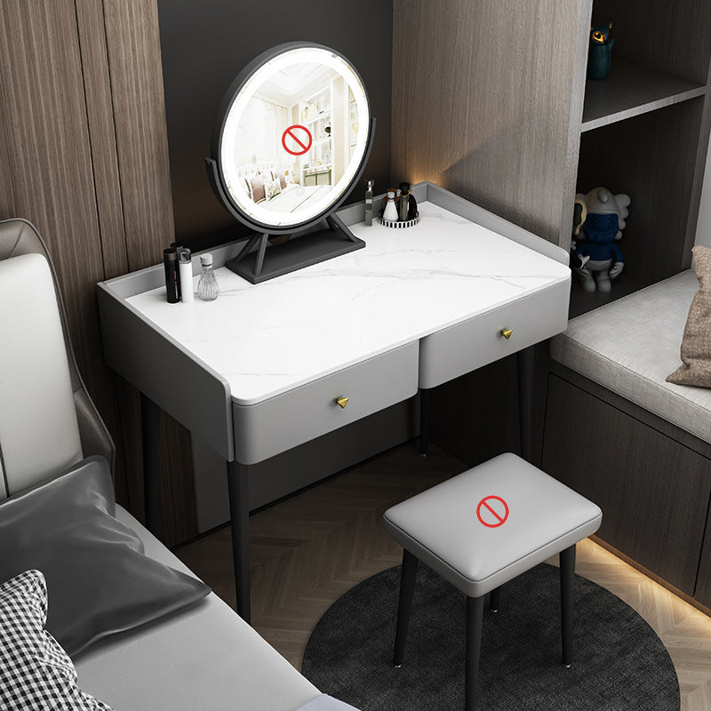 17.72 "brede kleedtafel eigentijdse stenen topkapida met lade