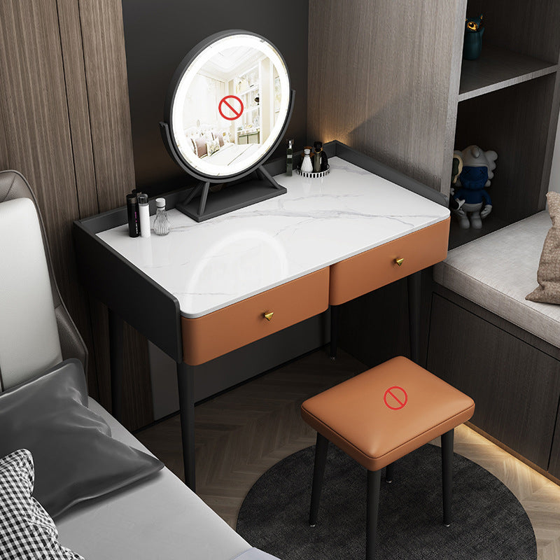 17.72 "brede kleedtafel eigentijdse stenen topkapida met lade