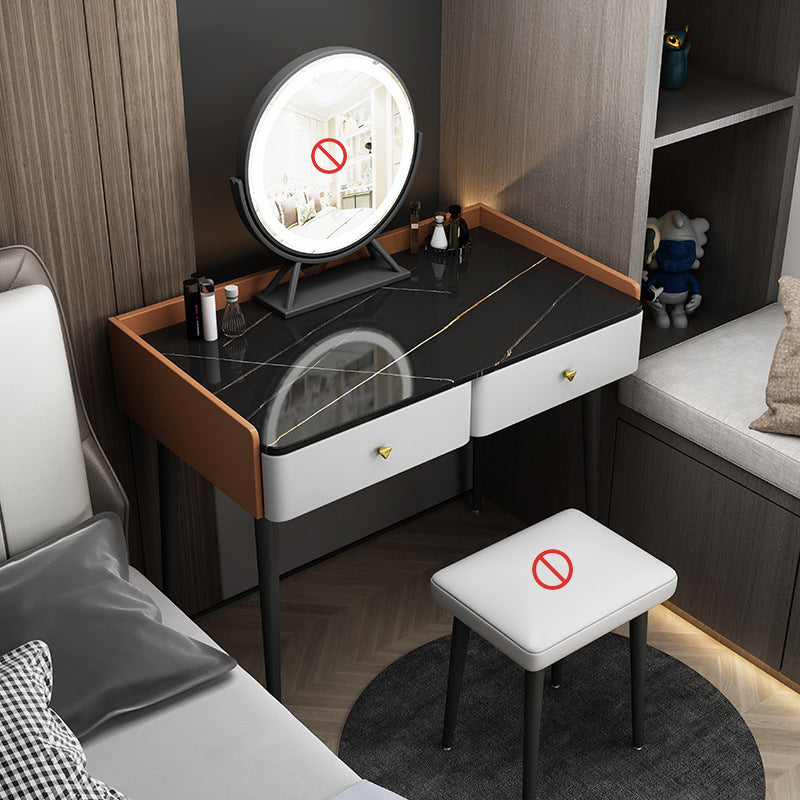 17.72 "brede kleedtafel eigentijdse stenen topkapida met lade