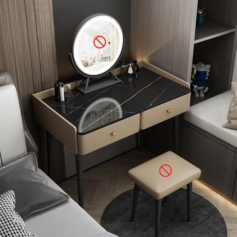 17.72 "brede kleedtafel eigentijdse stenen topkapida met lade