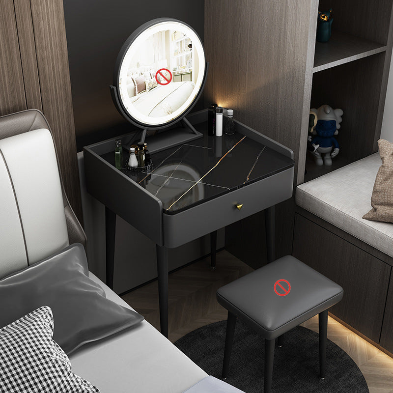 17.72 "brede kleedtafel eigentijdse stenen topkapida met lade