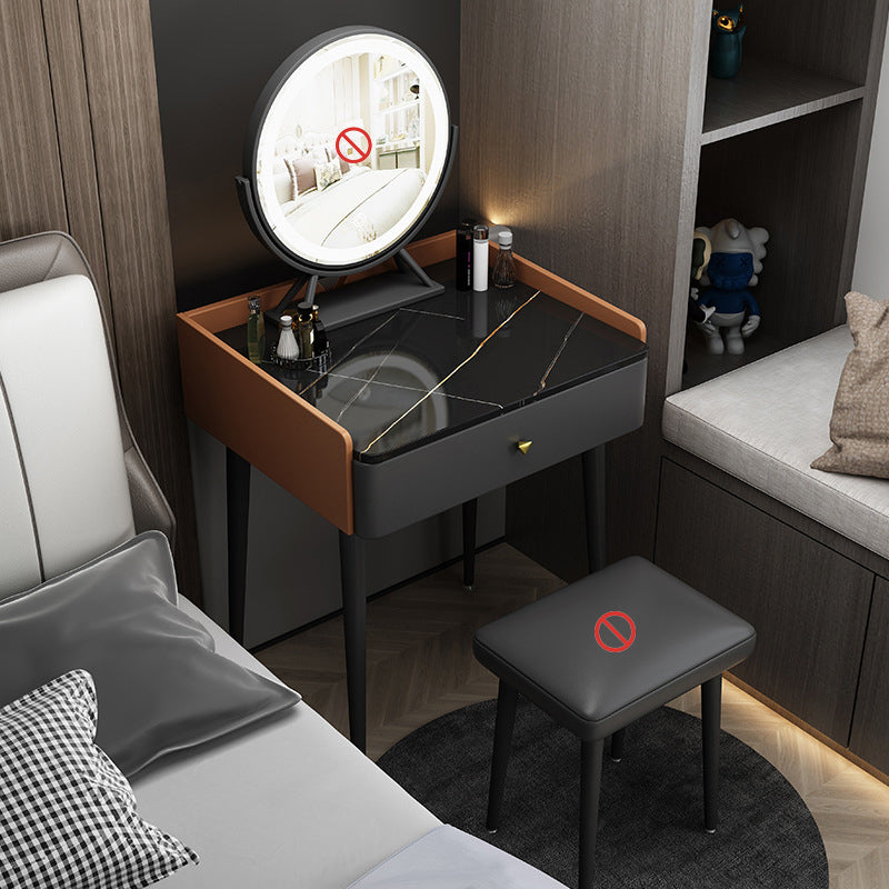 17.72 "brede kleedtafel eigentijdse stenen topkapida met lade