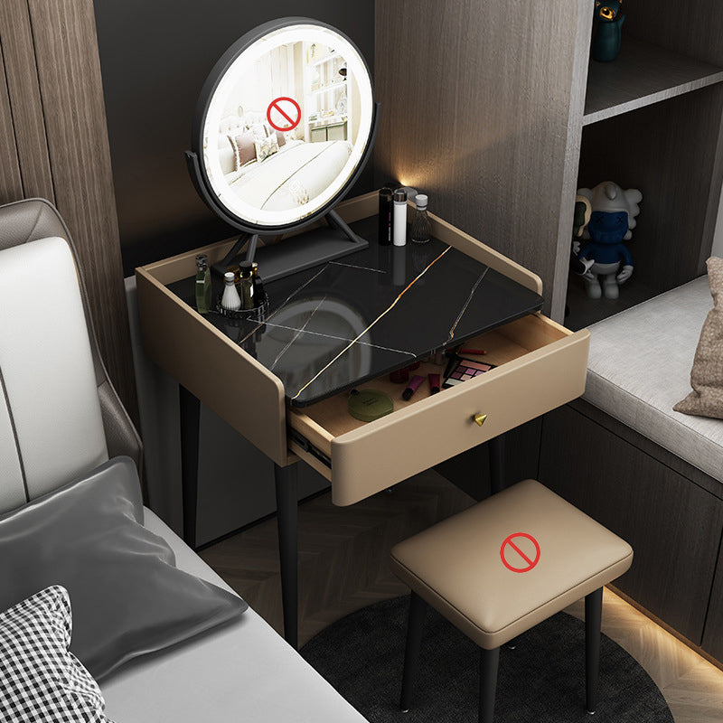 17.72 "brede kleedtafel eigentijdse stenen topkapida met lade