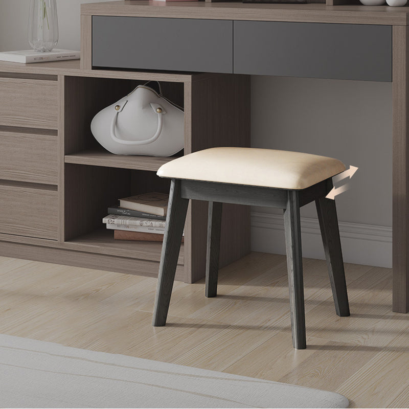 Tavolino da tavolo da vanità da 15,74 "con 5 cassetti di stoccaggio e specchio