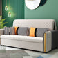 Light Gray Sleeper Sofa Modern Style Sofa Bed with Upholstered Clearhalo 'furn' 'furn_futons' 'Furniture' 'Futons & Daybeds' 'Futons' 'Living Room Furniture' 6364765