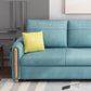 Green Faux leather Sleeper Sofa Scandinavian Style Sofa Bed for Home Clearhalo 'furn' 'furn_futons' 'Furniture' 'Futons & Daybeds' 'Futons' 'Living Room Furniture' 6364792